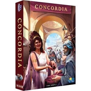 Concordia Historical Strategy Board Game Play 2-5 Players Unpunched Unplayed